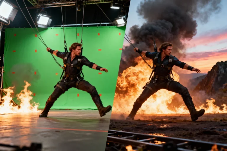 A compositing breakdown
