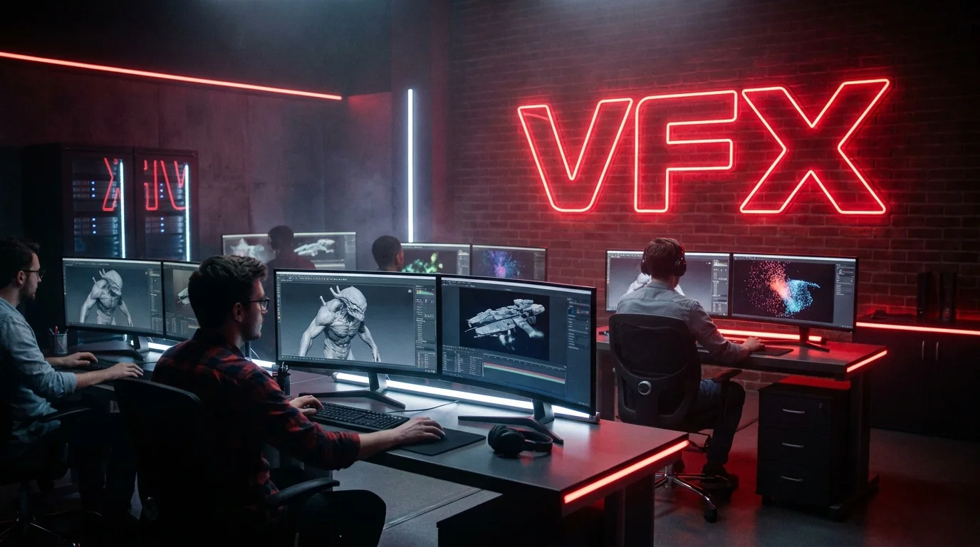 A still from the B.Voc Degree in Animation, VFX and Game Design program at The VFX Institute