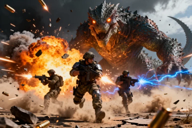 A visual effects pipeline still
